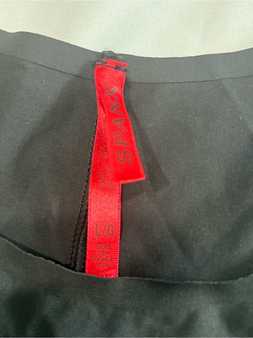 SPANX Black Cami Bodysuit Slimming Size Large NWT - Picture 2 of 8